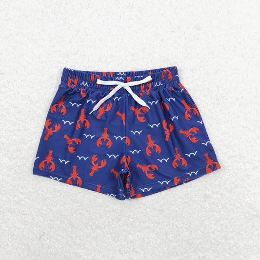 baby boy crawfish swim trunks