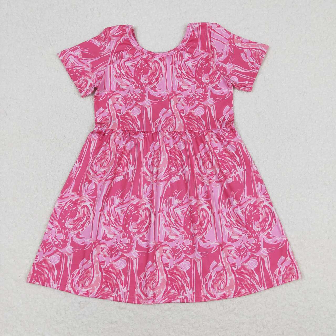 children girls summer floral boutique dress