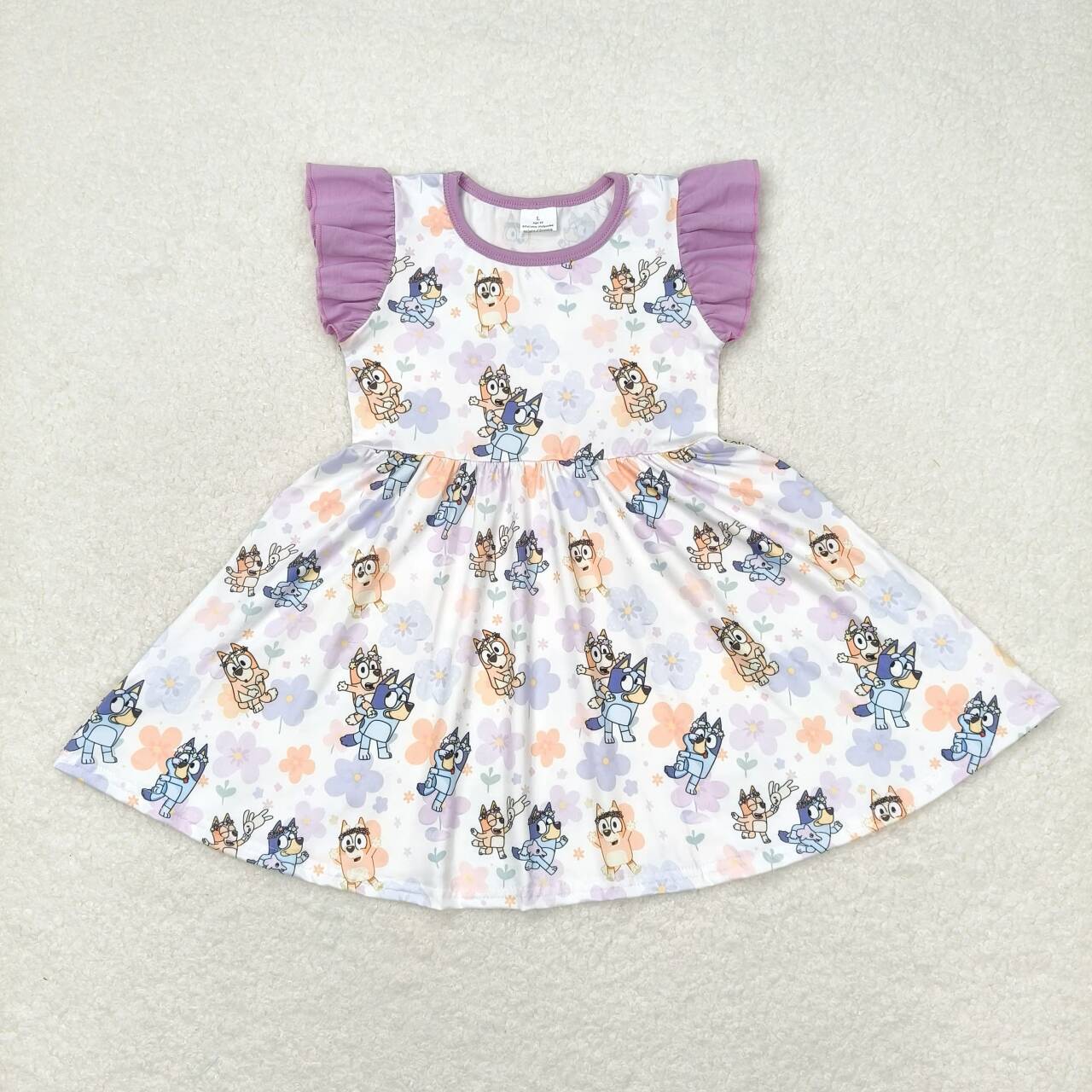 blue cartoon dog animal dress