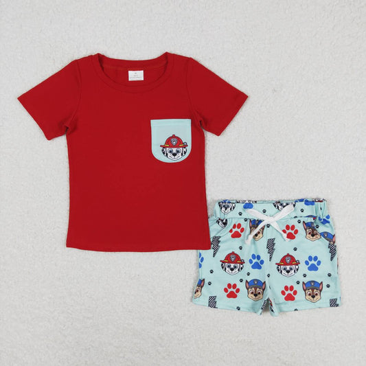 toddle baby boy cartoon dog outfit