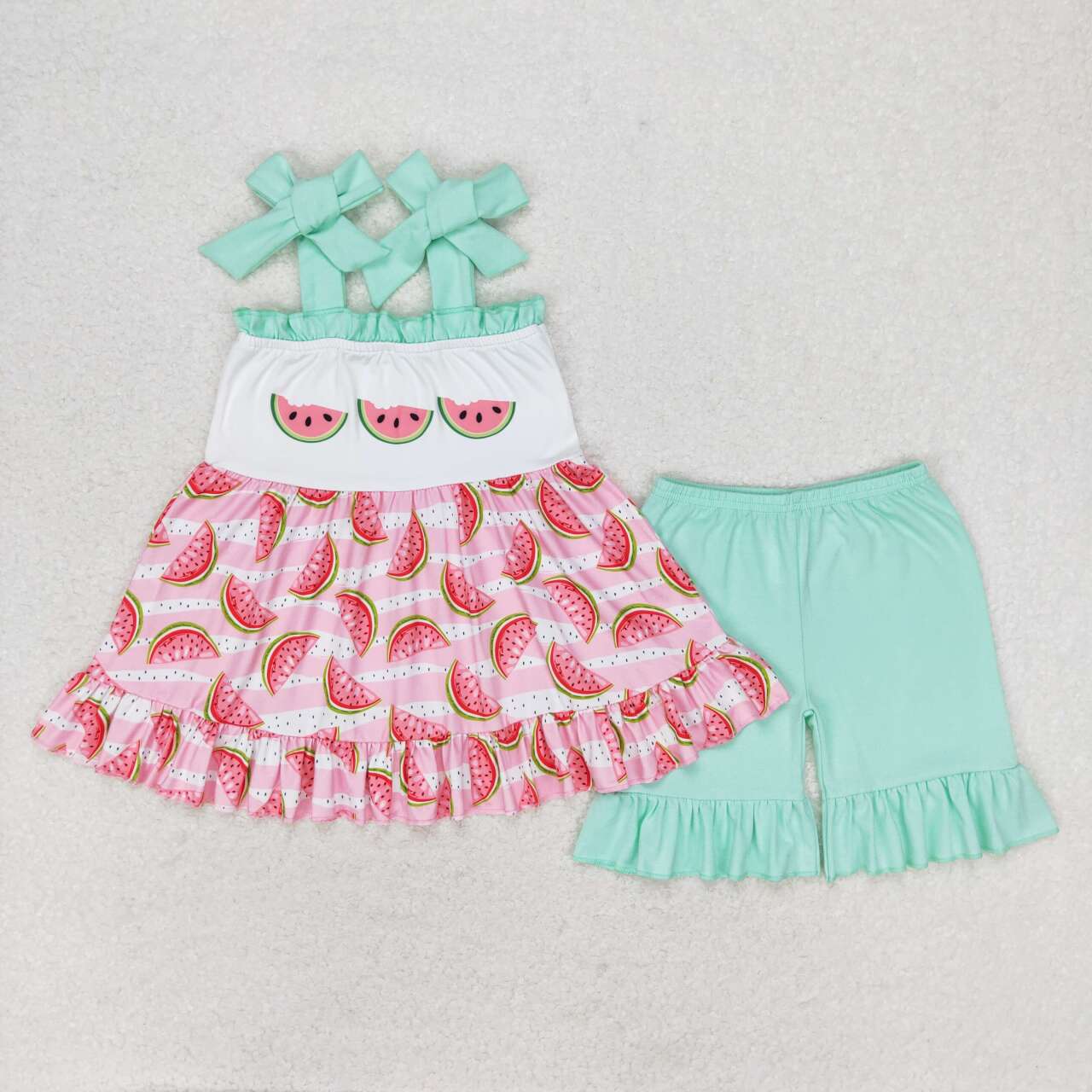 baby girls watermelon outfit