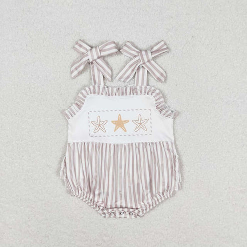 sister brother toddle baby matching starfish clothing set