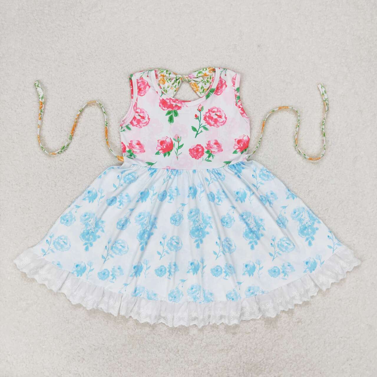 baby girls floral boutique dress