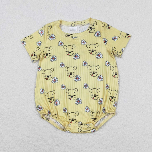 toddle baby girls bear romper