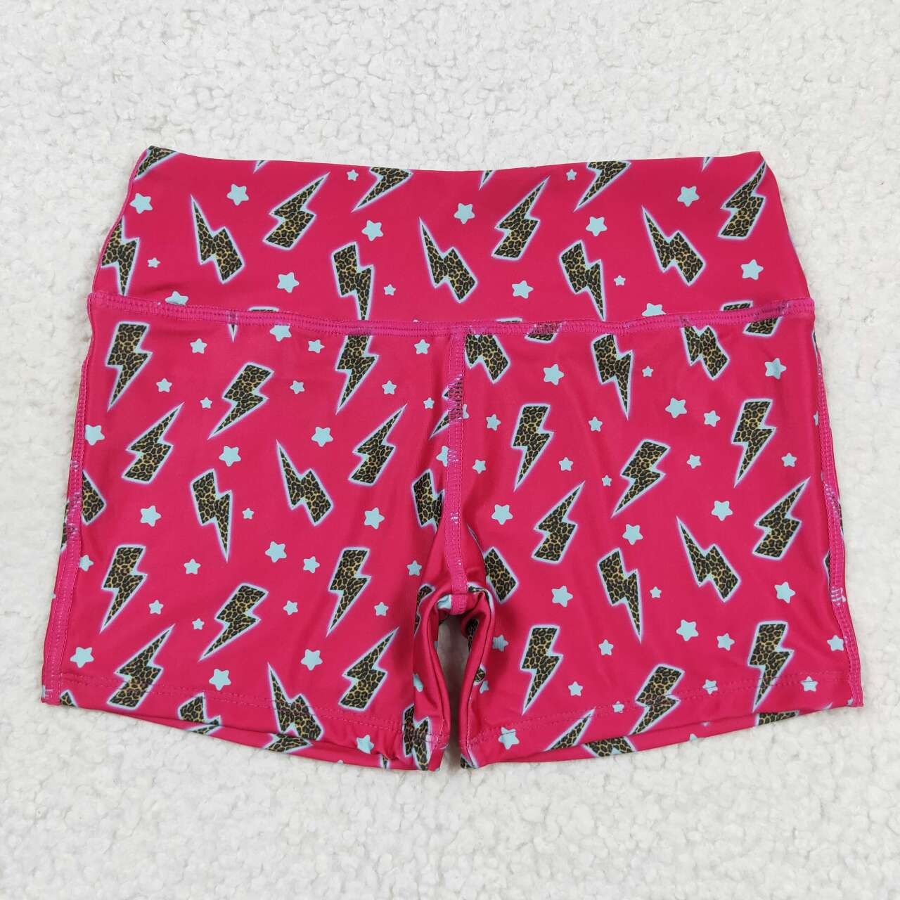 cheetah flash girls summer shorts