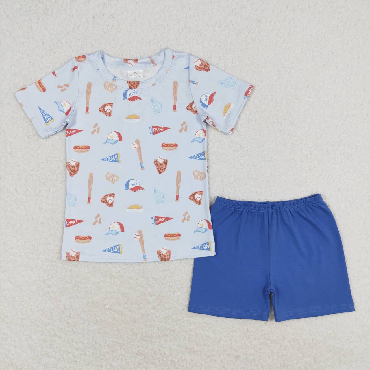 infant baby boy baseball game day sports outfit