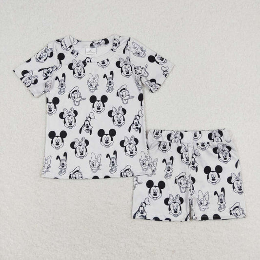 wholesale baby girls cartoon clothing set