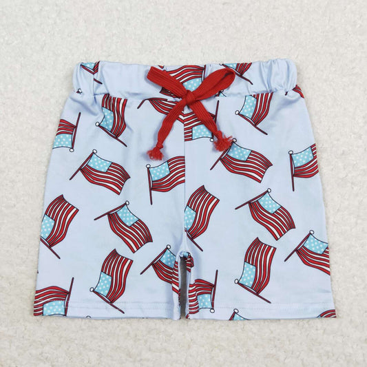 American baby flag shorts