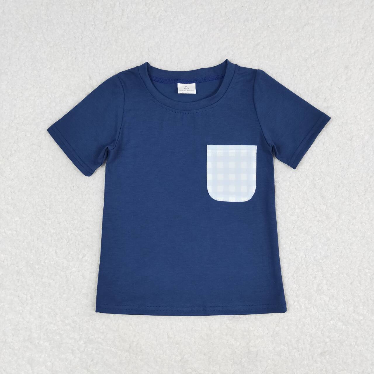 baby boy short sleeve pocket shirt