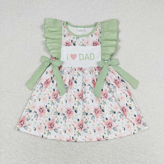 I love dad mothers day floral dress