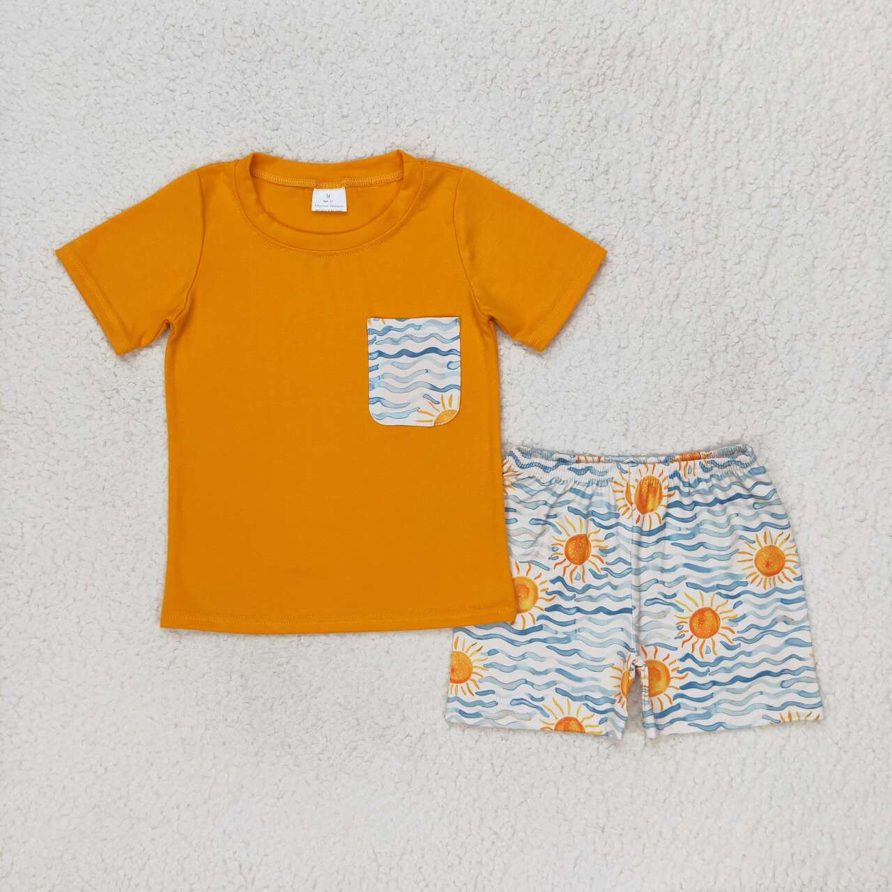 infant baby boy sunshine Sea Spray beach outfit