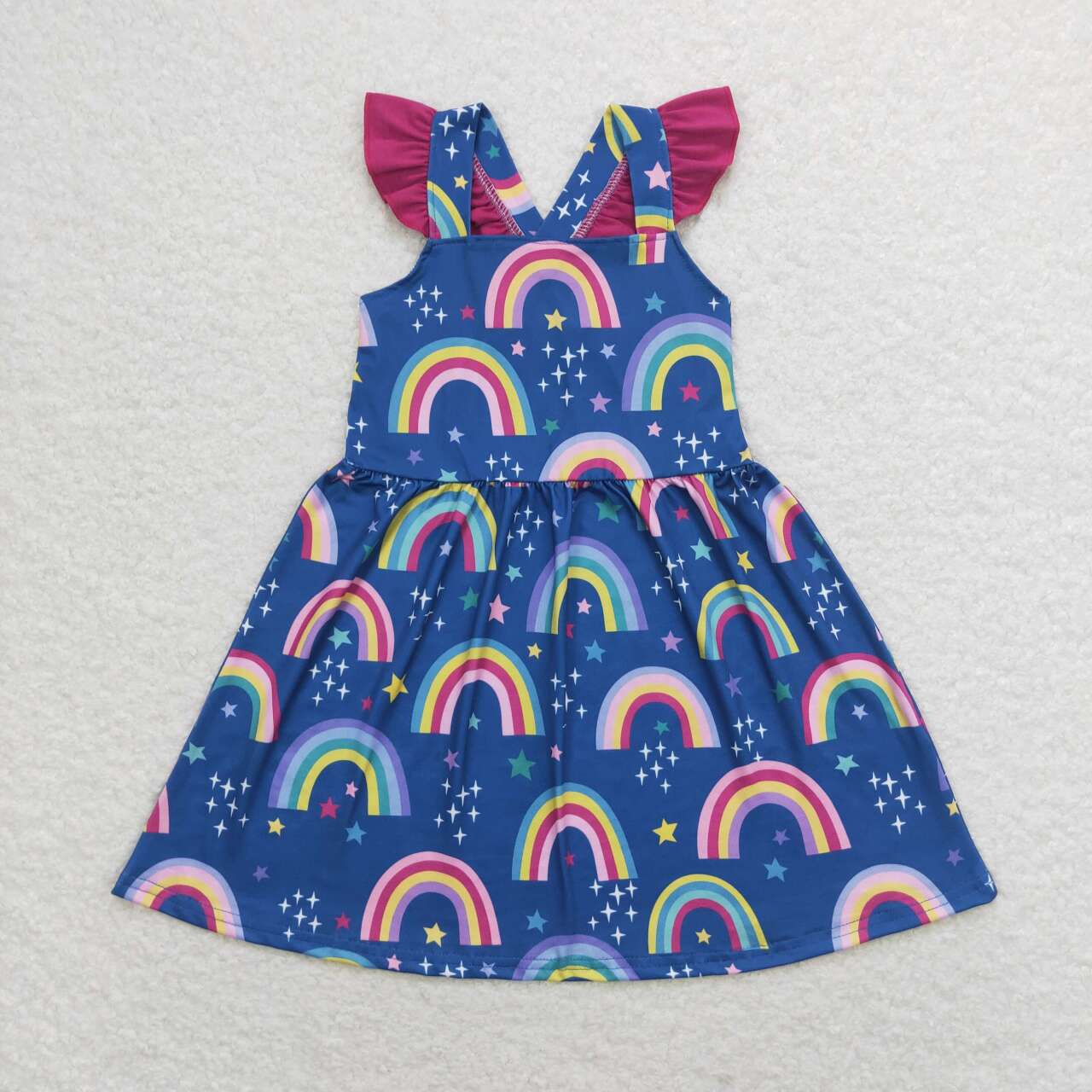 infant girls rainbow dress