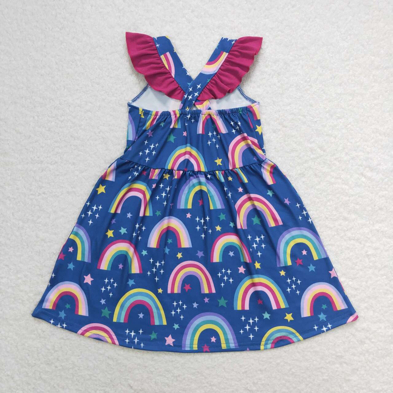 infant girls rainbow dress