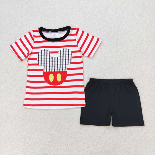 toddle baby boy short sleeve cartoon outfit