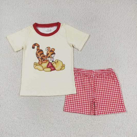 tiger bear baby boy cartoon clothes