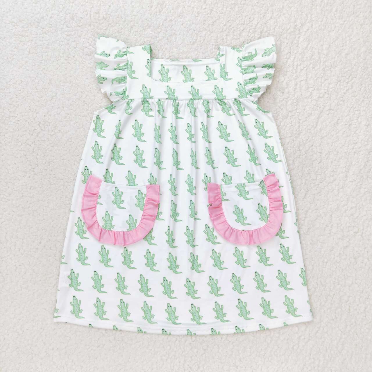 little girls dinosaur birthday dress