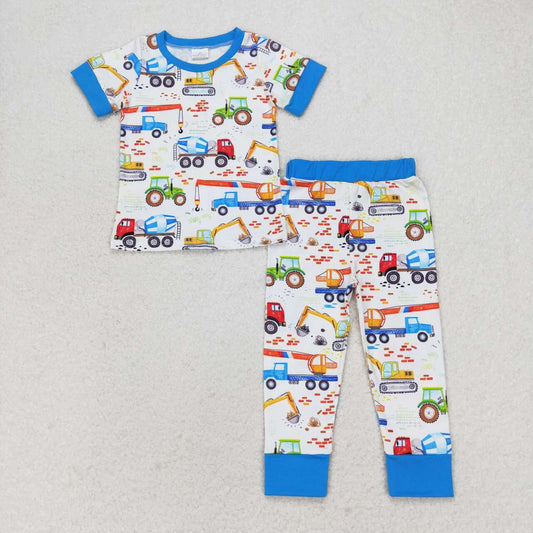 baby boy clothes technical vehicle pring two pieces outfit