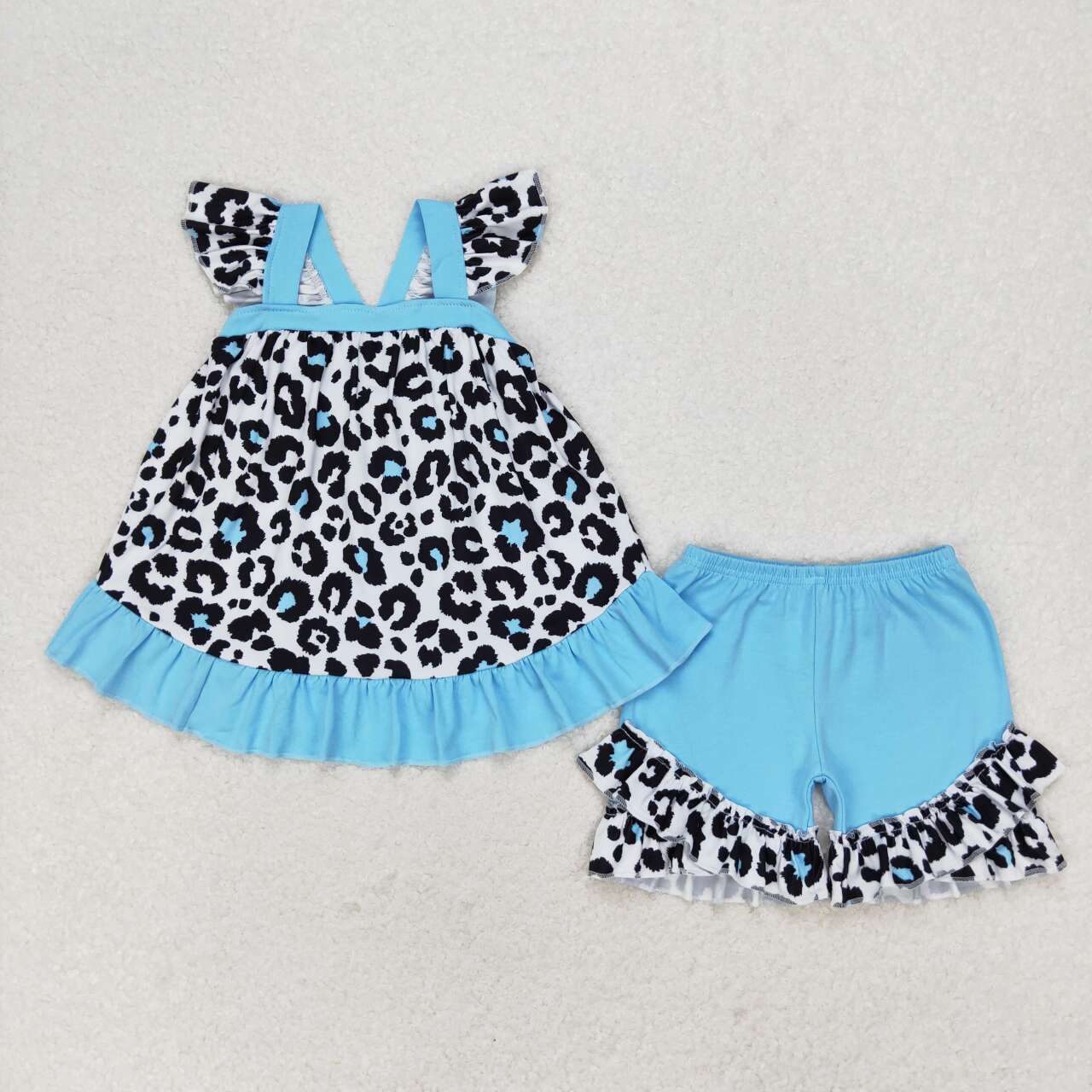 blue cheetah girls summer outfit