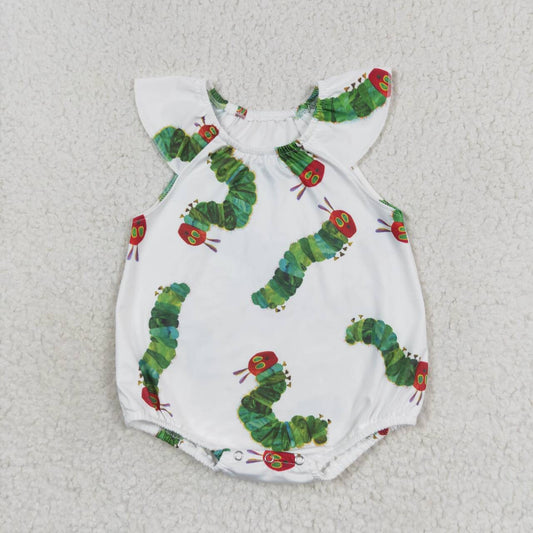 toddle baby girl caterpillar romper