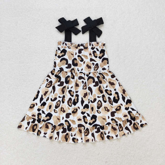 toddle girls cheetah boutique dress