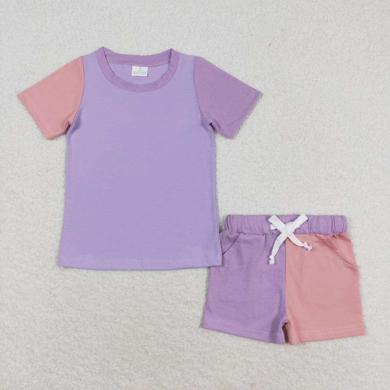 best sister pink lavender girls summer clothing set