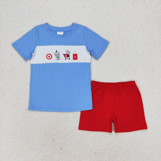 infant baby boy dog coffee design summer clothes