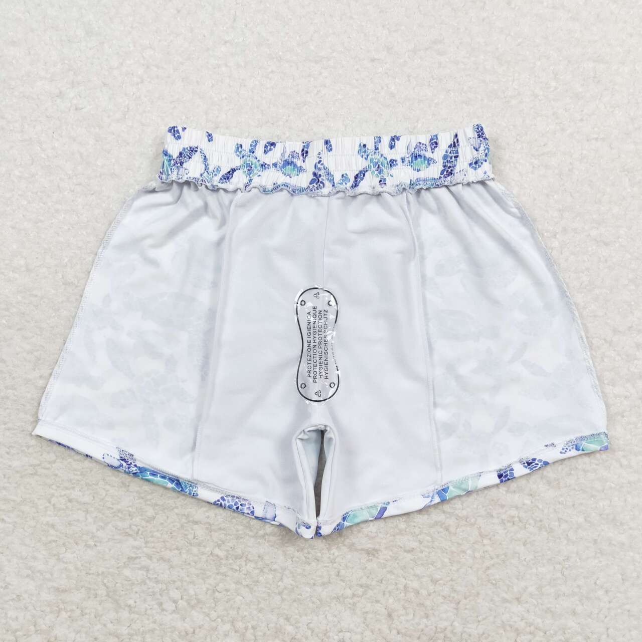 sea turtle boy summer swim trunks