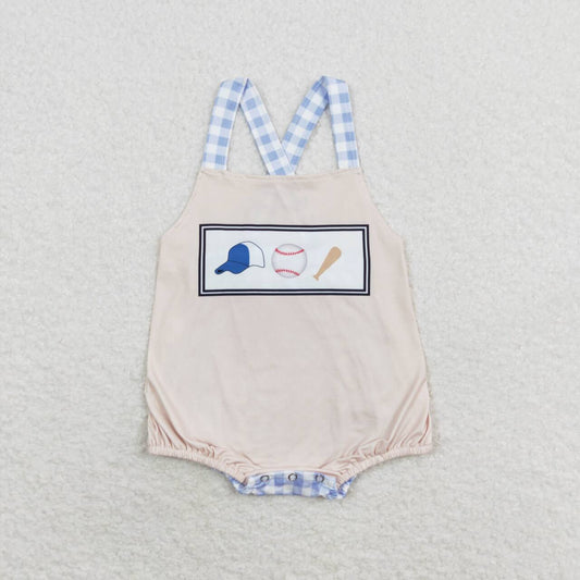 toddle baby boy baseball romper