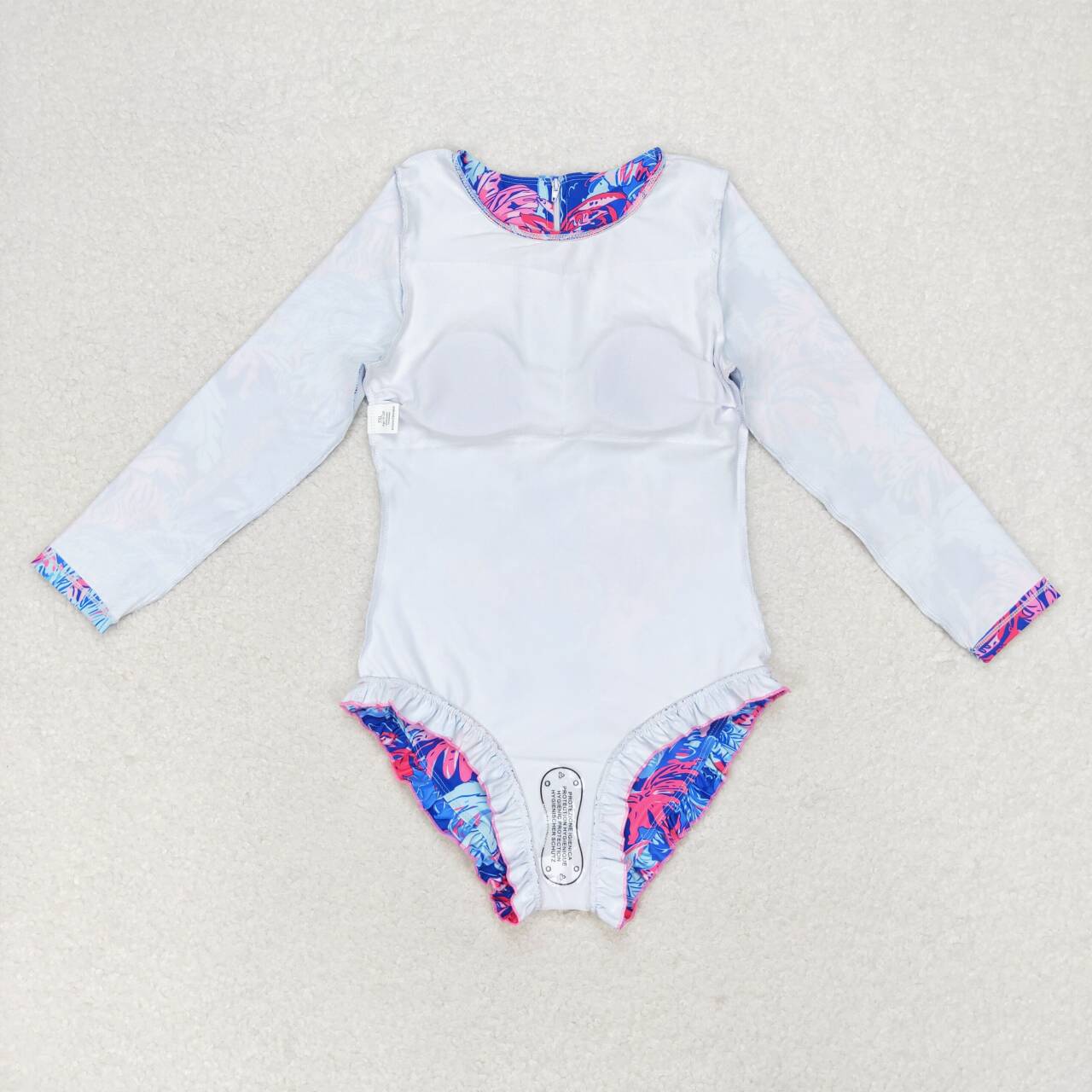 forest tree long sleeve one pieces wholesale summer swimwear