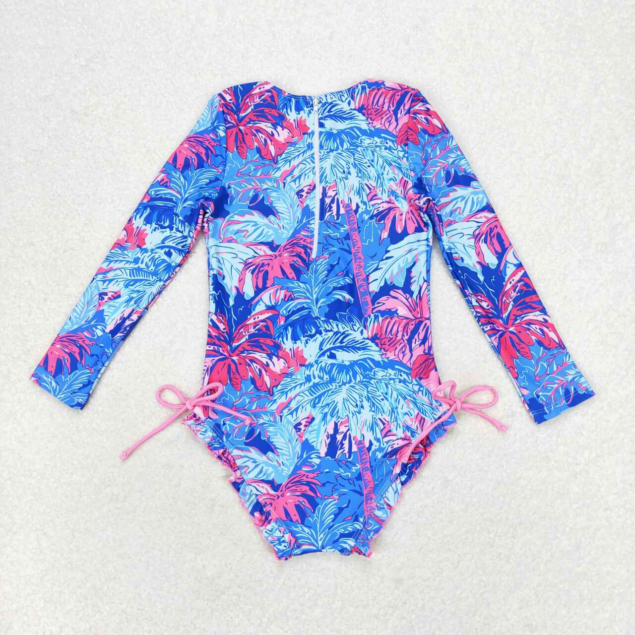 forest tree long sleeve one pieces wholesale summer swimwear