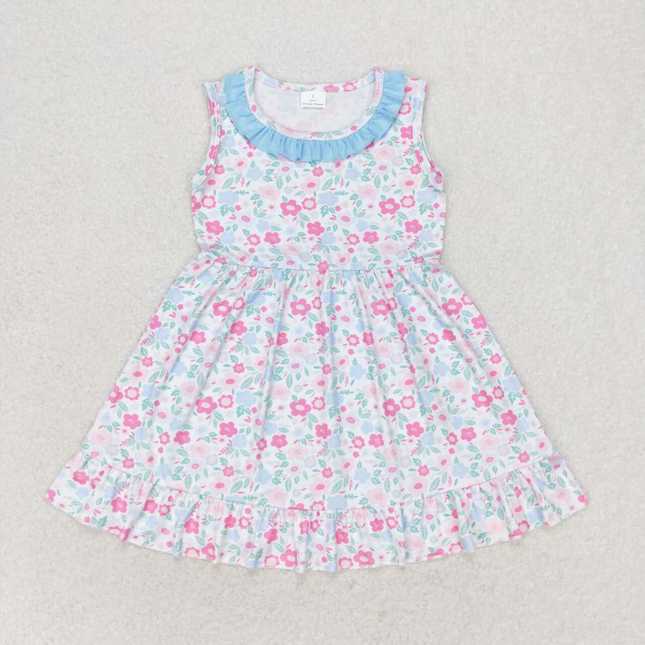 toddle baby girls pink floral dress