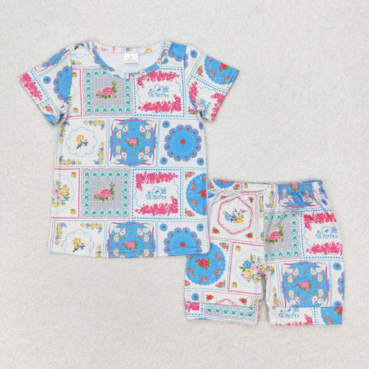 baby girls floral boutique clothing set