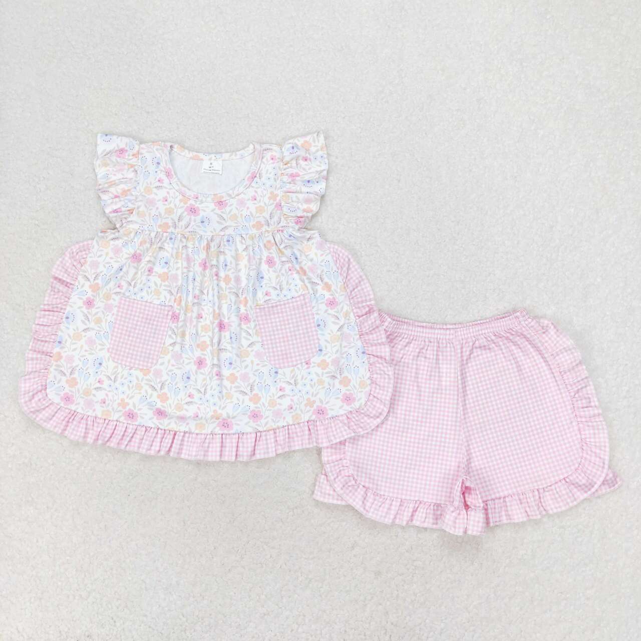 toddle baby girls pink summer outfit