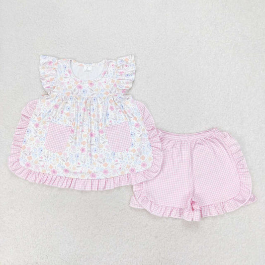 toddle baby girls pink summer outfit