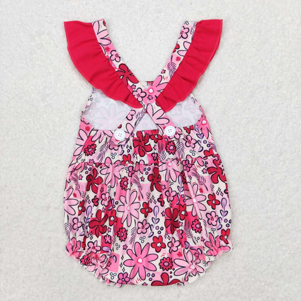 infant toddle girls floral romper