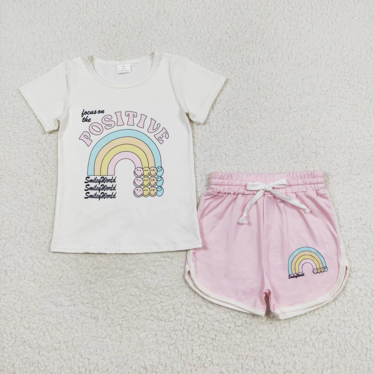 infant baby girls sunshine positive outfit