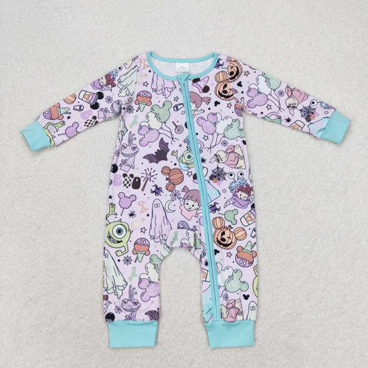 toddle baby cartoon zip romper