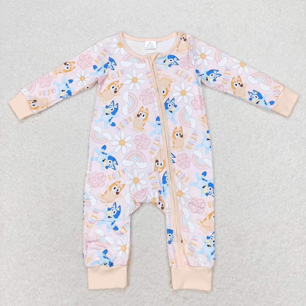toddle baby girls princess zip romper – aierwhoesalekidsclothes