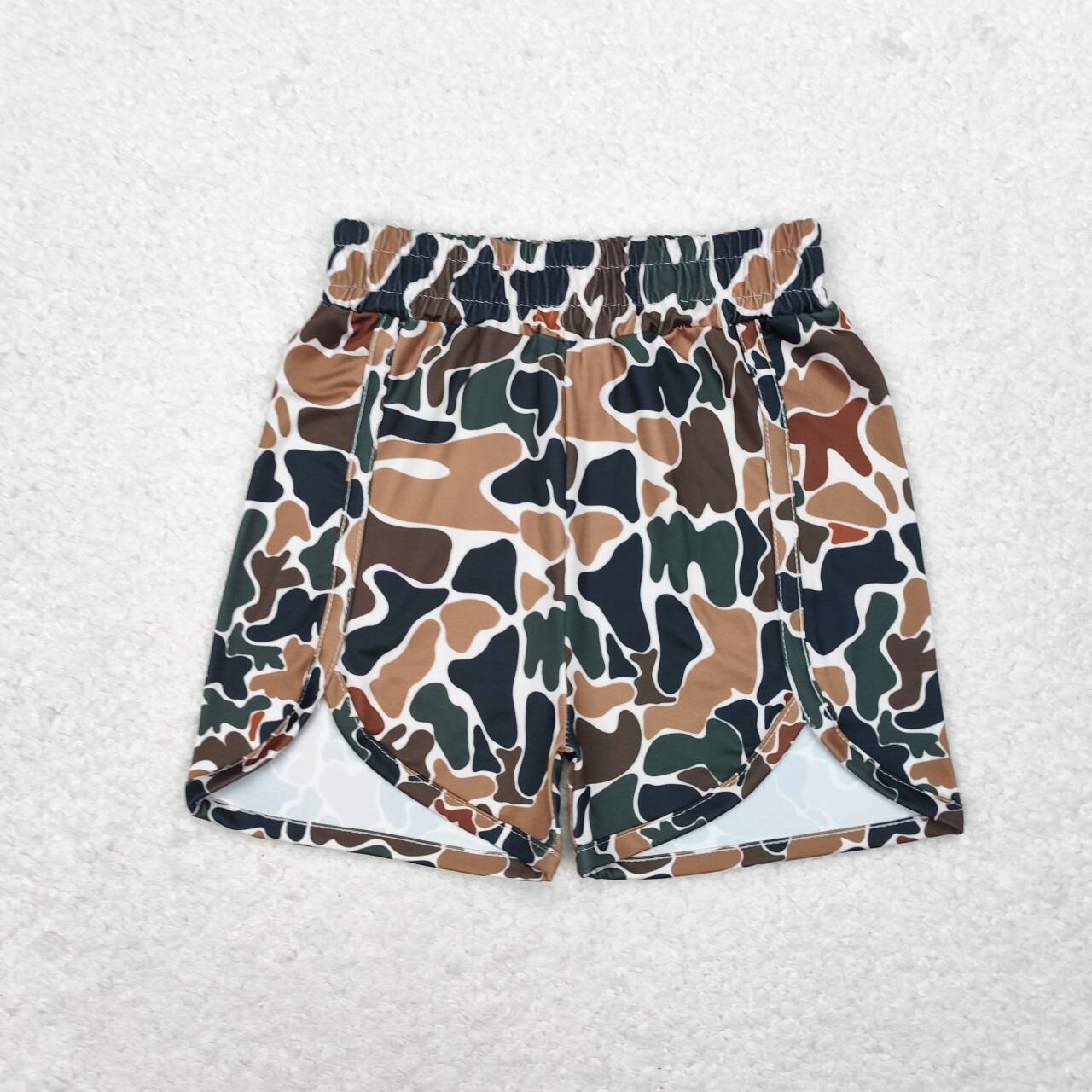 mommy and me matching camo summer shorts