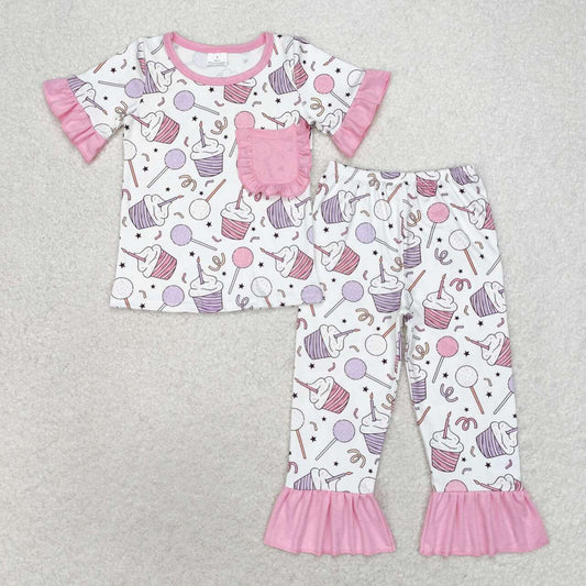 baby girl celebrate cake  birthday outfit