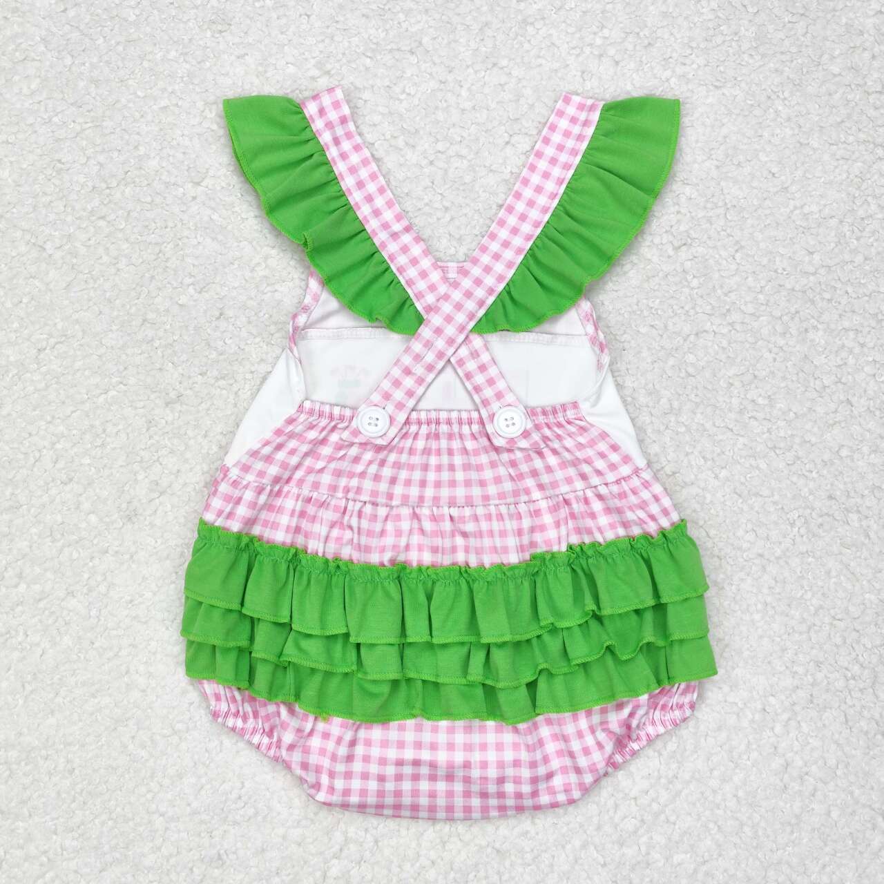 one in hole toddle girl golf romper