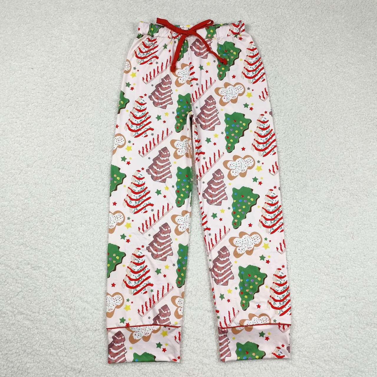 Adult women wholesale christmas tree cake milk silk pants