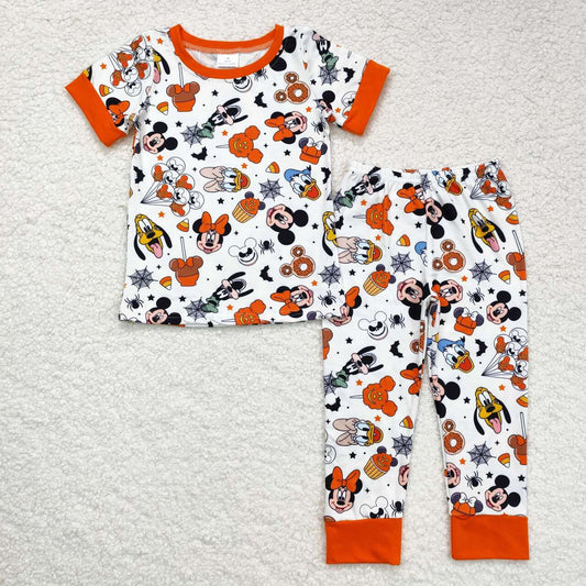 cartoon candy halloween baby boy outfit