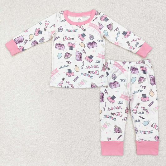 baby girl birthday party celcebrate long sleeve clothes