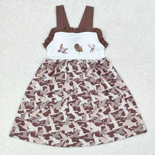 mallard duck turkey reindeer camo dress