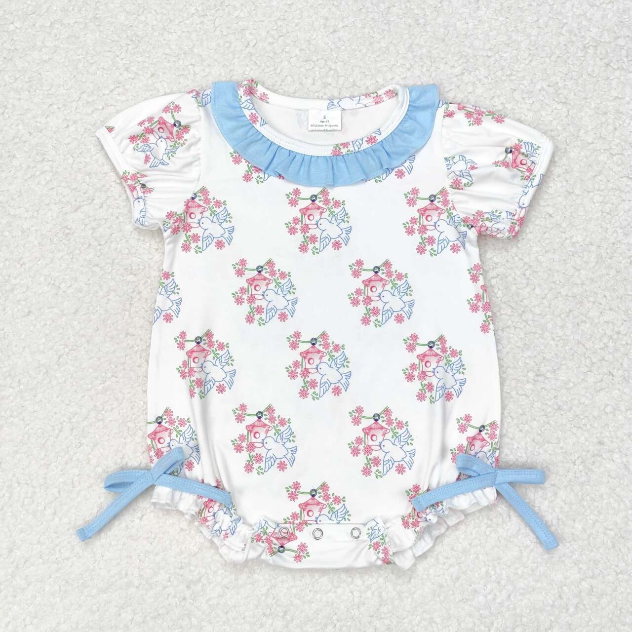 toddle baby pigeon house printed romper