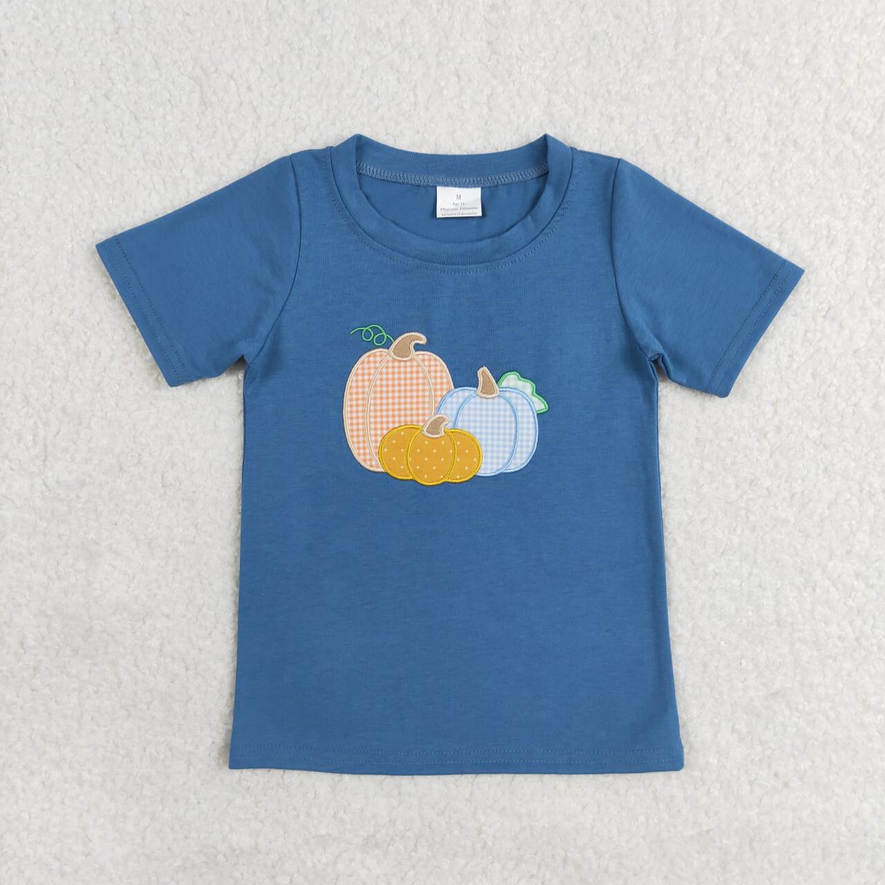 sister brother embroidery pumpkin fall season clothes