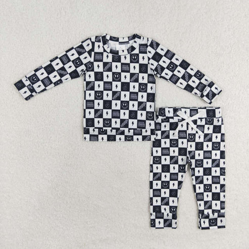 best brother baby boy printed long sleeve pajama set fall clothes