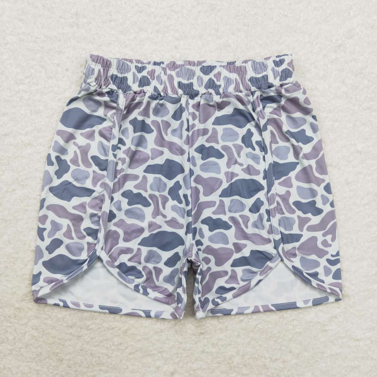 Mommy and me grey camo summer shorts