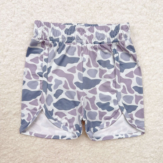 baby boy grey camo summer shorts